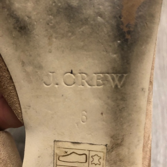 J. Crew Nude Suede Flats - Picture 5 of 8